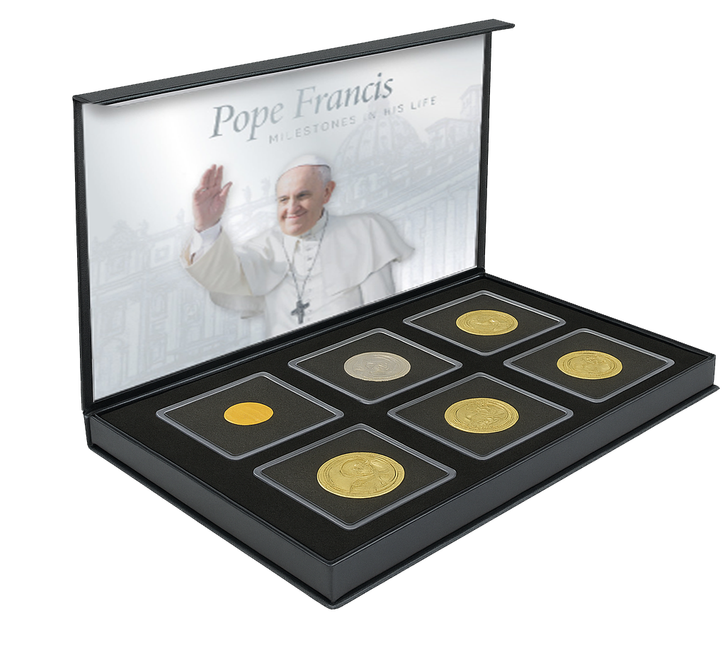 Pope Francis set